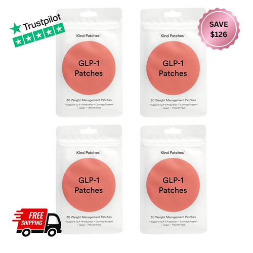 GLP-1 Patches - 4 Pack